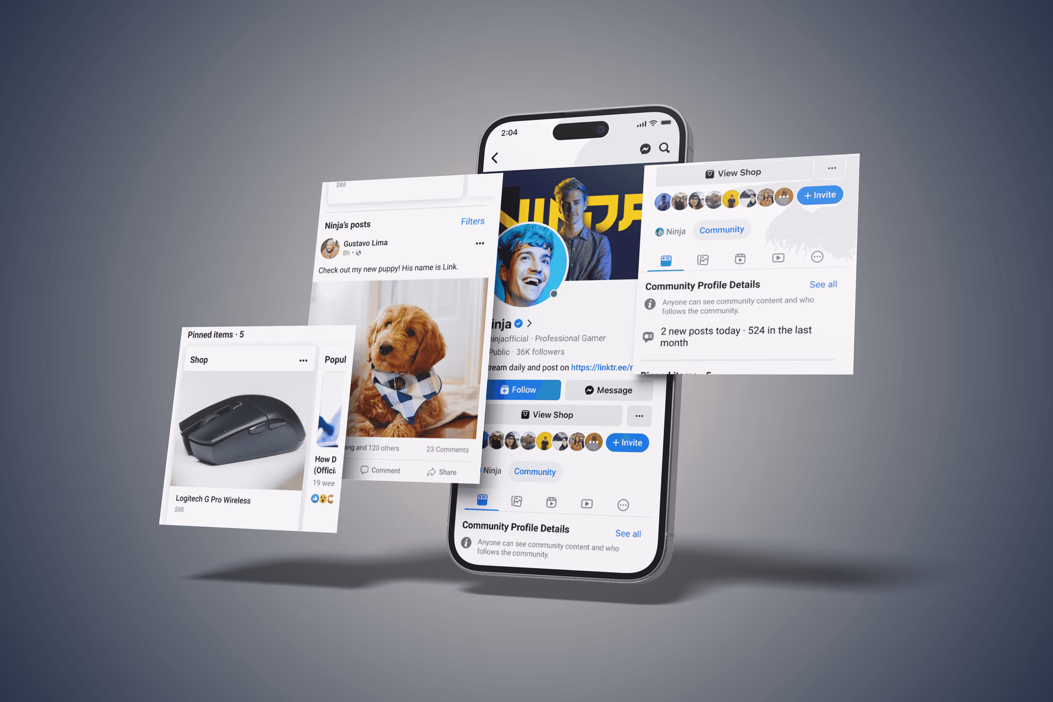 Facebook Profile final design