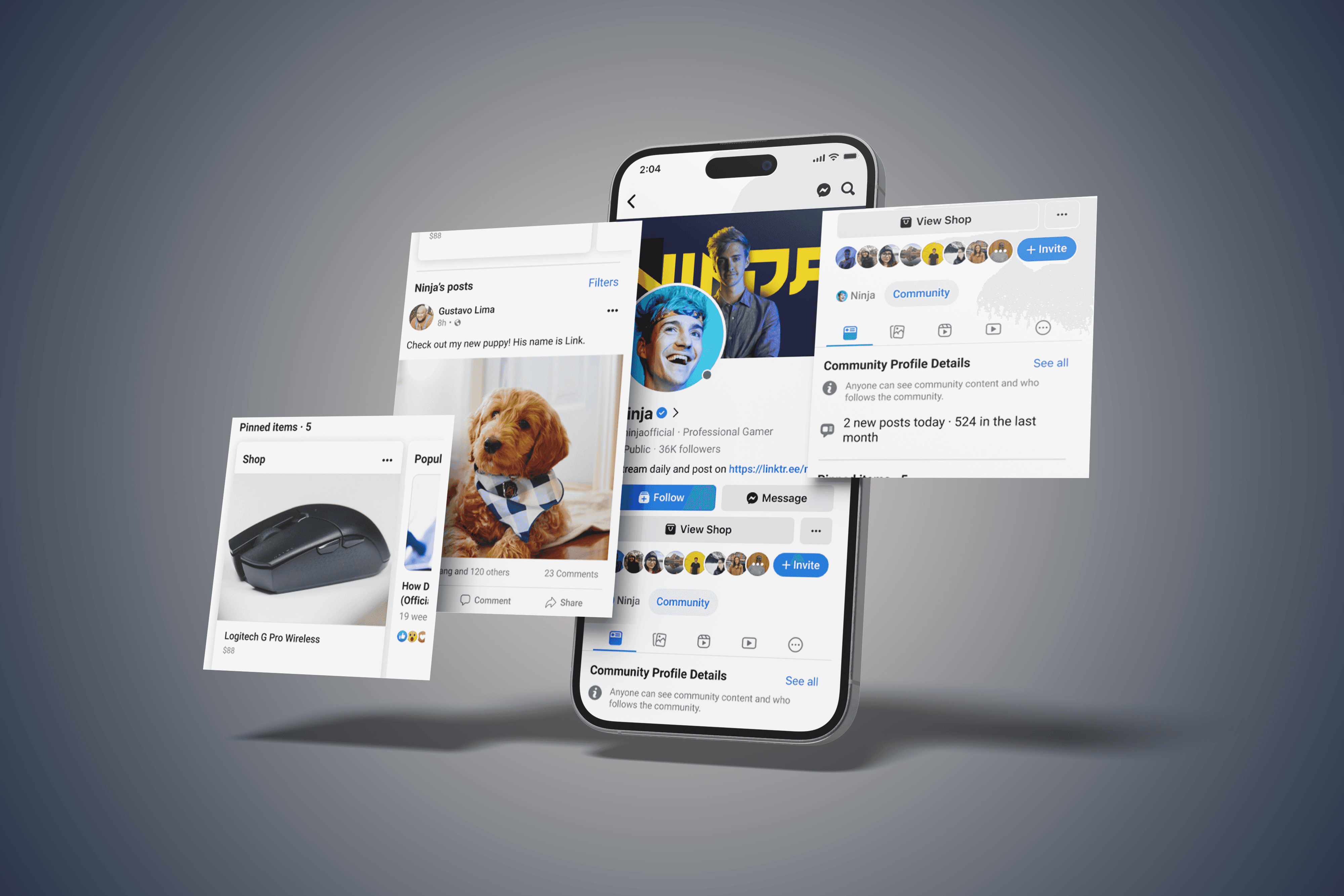 Facebook Profile final design