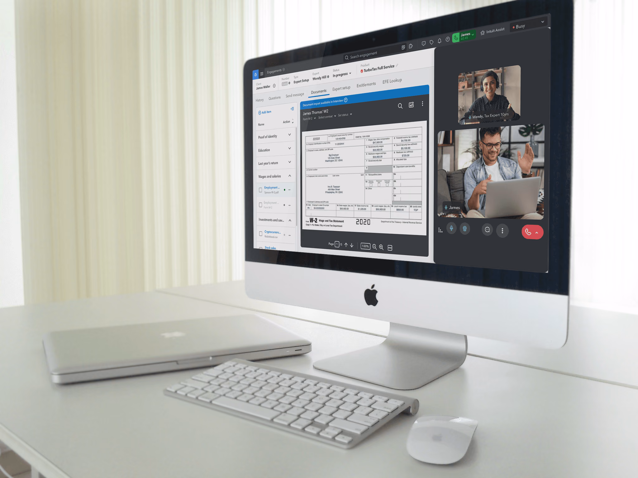 Virtual Expert Portal dashboard